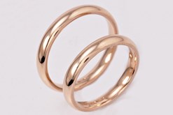 Fedi in oro rosa
