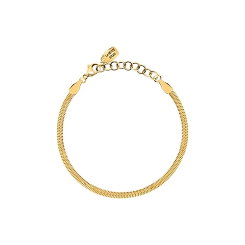 Bracciale in acciaio dorato