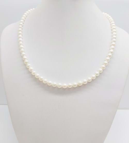 Collana di perle naturali piccole